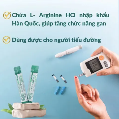 Gel giải rượu bia Giarubi Detonix hộp 20 gói x 15ml