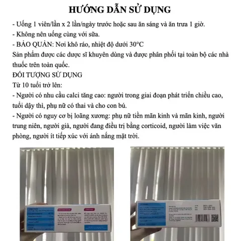 Viên Uống Bổ Sung Canxi Hữu Cơ TinfoCalci New Hộp 30 Viên Giúp Xương Chắc Khỏe Phòng Ngừa Loãng Xương
