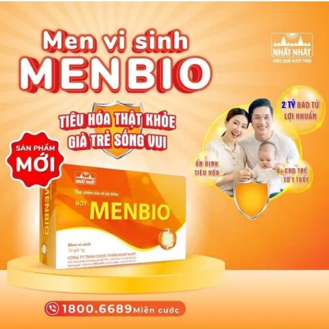 MENBIO Nhất Nhất (10 gói x 1g)