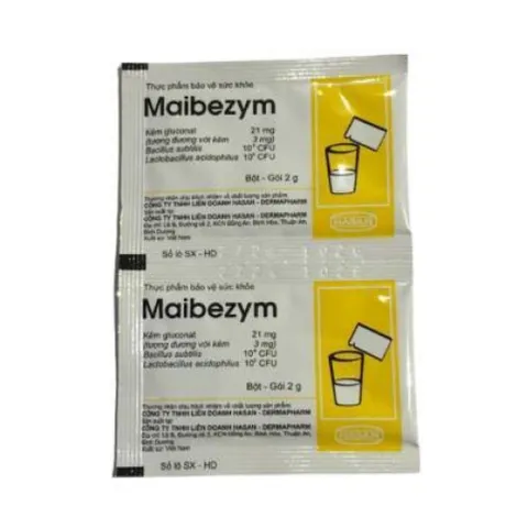 Men vi sinh Maibezym - Bổ sung lợi khuẩn, cải thiện rối loạn tiêu hóa (Hộp 30 gói)