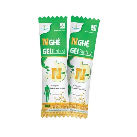 Nghệ Gel Bình Vị Tâm Dược chữ N hộp 30 gói - Hỗ trợ giảm viêm loét dạ dày tá tràng