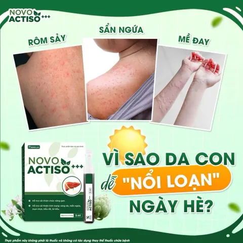 Ống uống bổ gan Novo Actiso - Hỗ trợ cải thiện chức năng gan