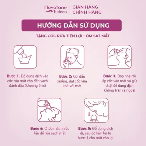 Nước rửa và dưỡng mắt Novotane Exteen - Hỗ Trợ Giảm Khô Mắt, Mỏi Mắt 250ml