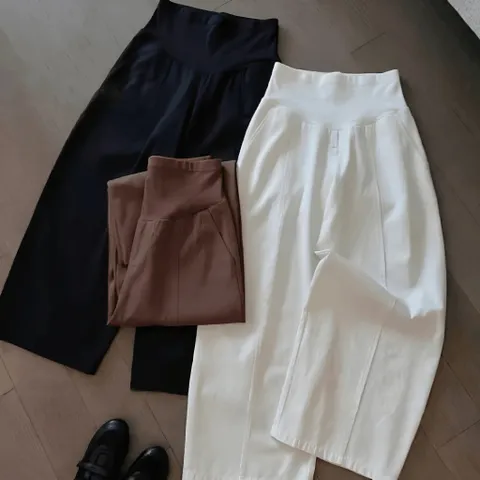 [Mẫu Mới] Quần Bầu Kaki Nhật L1 - Ống Rộng Dáng Suông Có Túi Đáp Bụng - Chun Khuy Điều Chỉnh Bigsize