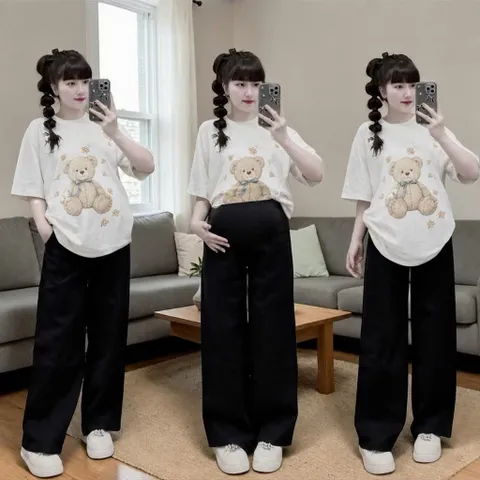 [Mẫu Mới] Quần Bầu Kaki Nhật L1 - Ống Rộng Dáng Suông Có Túi Đáp Bụng - Chun Khuy Điều Chỉnh Bigsize