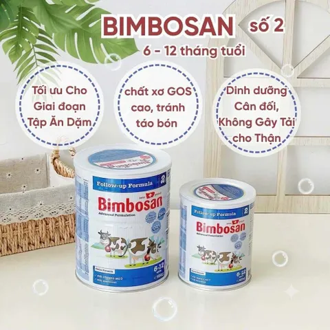 [Chính Hãng] Sữa Công Thức Cao Cấp Bimbosan Thụy Sĩ Phát Triển Toàn Diện