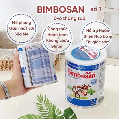 [Chính Hãng] Sữa Công Thức Cao Cấp Bimbosan Thụy Sĩ Phát Triển Toàn Diện