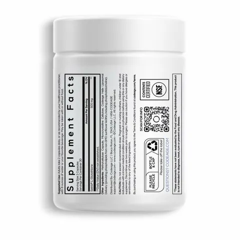 Viên Uống Hỗ Trợ Gan Thận Liposomal Glutathione 500mg - Giảm Nám, Tăng Cường Sức Khỏe, Chống Oxy Hóa, 60 Viên