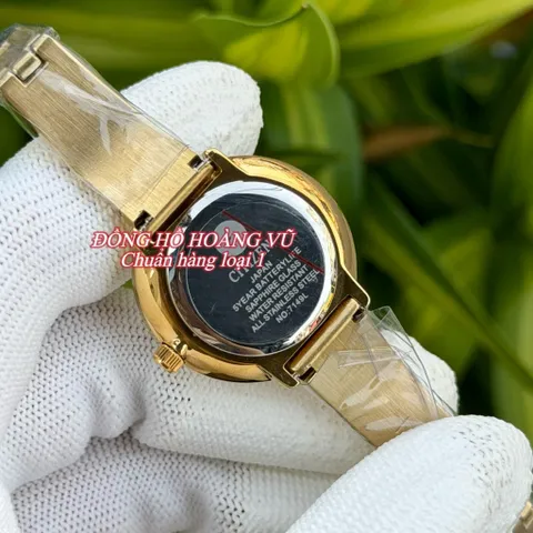 Đồng hồ Nữ CTZ mặt số full pha lê cực sang xịn. Kính sapphire. Máy Nhật. Chống nước tốt