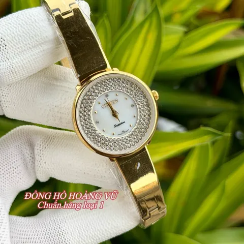 Đồng hồ Nữ CTZ mặt số full pha lê cực sang xịn. Kính sapphire. Máy Nhật. Chống nước tốt