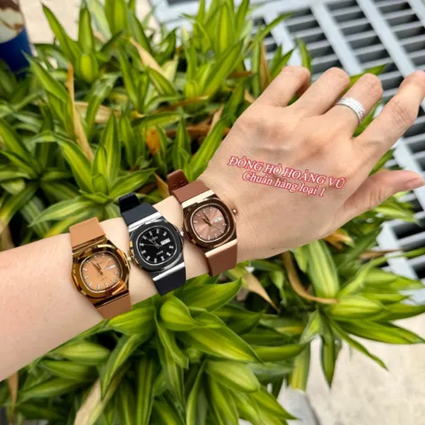 Đồng hồ thời trang Nữ RD đá ceramic phối dây cao su mềm mại siêu bền. Kính sapphire. Máy Nhật. 29mm