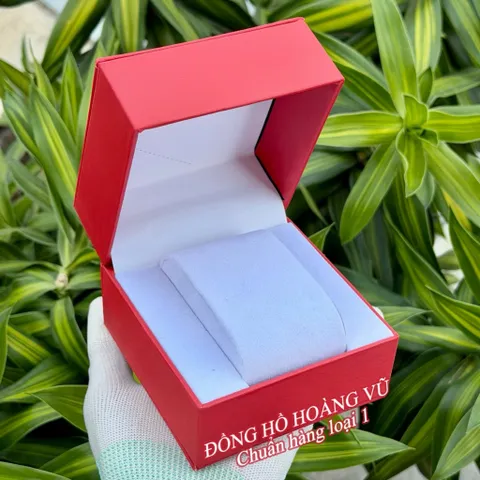 Hộp thương hiệu đựng đồng hồ đeo tay. Dòng hộp da PU cao cấp tặng kèm đồng hồ làm tăng giá trị sản phẩm