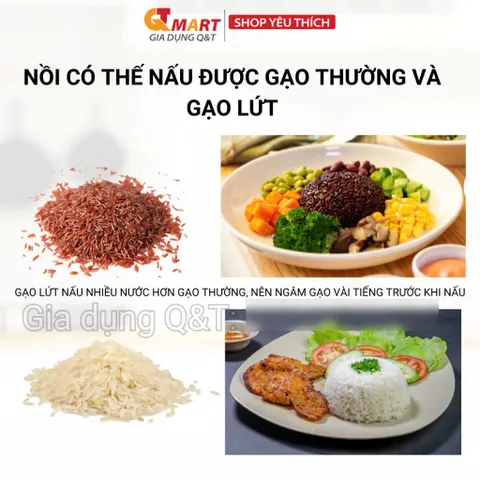 Nồi Cơm Điện GuGkook, Giải Pháp Nấu Cơm Hiện Đại, Tiết Kiệm Điện Năng 1L
