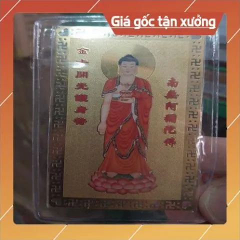 kim bài linh phù phật di đà HÀNG CAO CẤP, có hoả tốc 851822