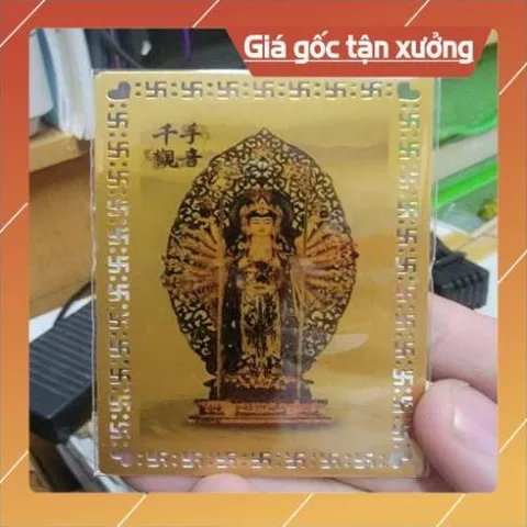 kim bài linh phù thiên thủ thiên nhãn HÀNG CAO CẤP, có hoả tốc 851835