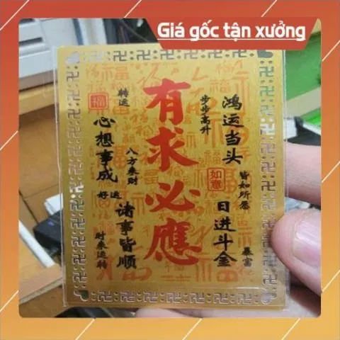 kim bài linh phù thiên thủ thiên nhãn HÀNG CAO CẤP, có hoả tốc 851835
