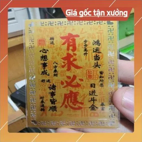 kim bài linh phù thiên thủ thiên nhãn HÀNG CAO CẤP, có hoả tốc 851835
