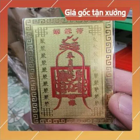 kim bài linh phù nguyệt lão se duyên HÀNG CAO CẤP, có hoả tốc 851857