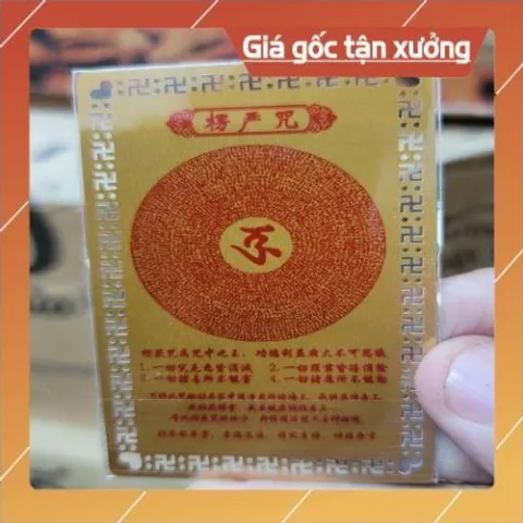 kim bài linh phù phật a di đà HÀNG CAO CẤP, có hoả tốc 851861