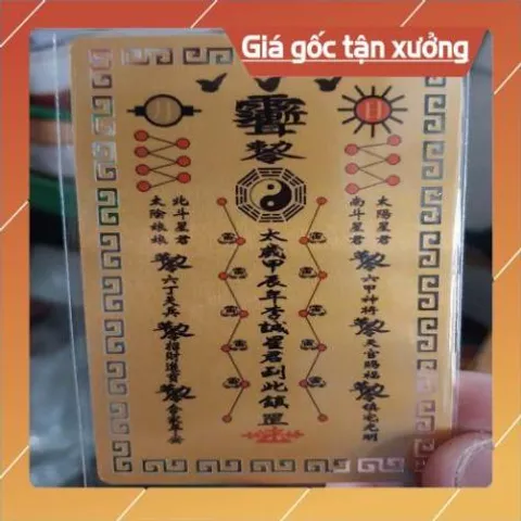 kim bài linh phù thái tuế HÀNG CAO CẤP, có hoả tốc 851864
