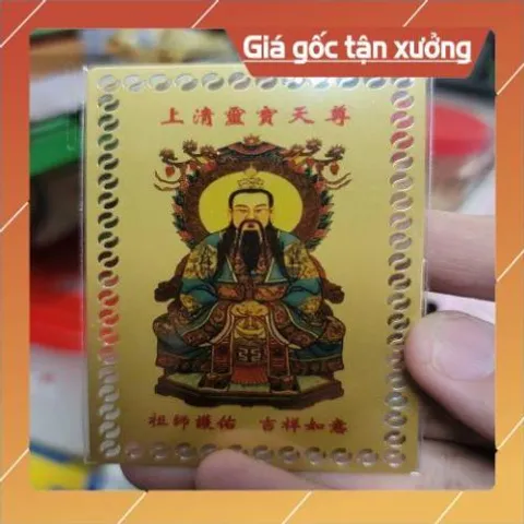 kim bài linh phù nguyên thủy thiên tôn HÀNG CAO CẤP, có hoả tốc 851871