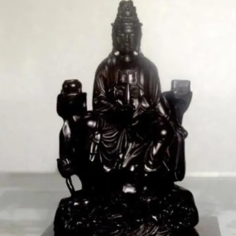 Tượng ngài quan thế âm Bồ tát đạp sen cao 11cm nhiều mẫu - QUAN ÂM ĐẠP SEN