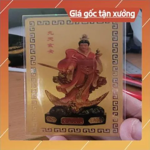 kim bài linh phù cửu thiên huyền nữ HÀNG CAO CẤP, có hoả tốc 851921