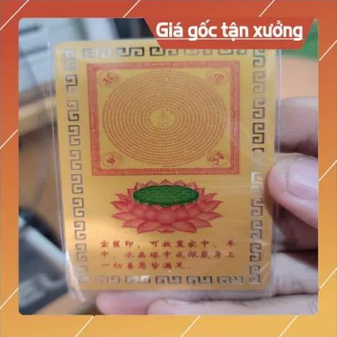 kim bài linh phù phật dược sư HÀNG CAO CẤP, có hoả tốc 851951
