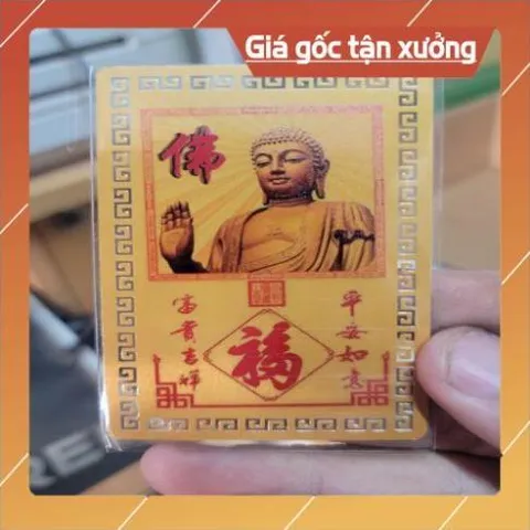kim bài linh phù phật dược sư HÀNG CAO CẤP, có hoả tốc 851951