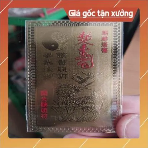 kim bài linh phù khổng lão phu tử HÀNG CAO CẤP, có hoả tốc 851976