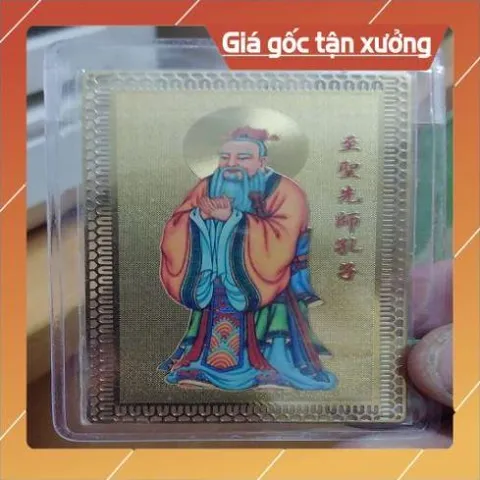 kim bài linh phù khổng lão phu tử HÀNG CAO CẤP, có hoả tốc 851976