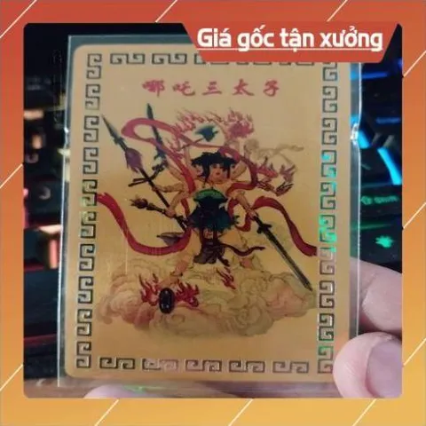 kim bài linh phù tam thái tử na tra HÀNG CAO CẤP, có hoả tốc 851978