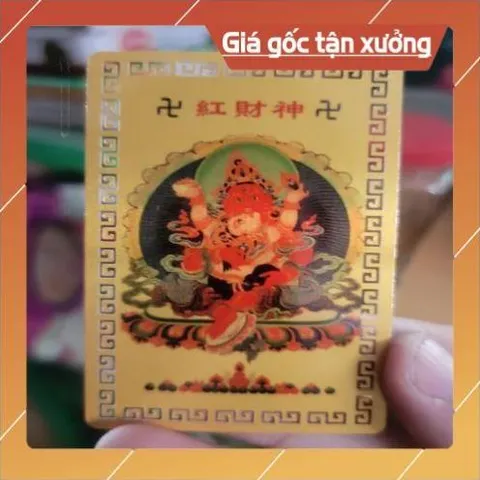 kim bài linh phù hồng thần tài HÀNG CAO CẤP, có hoả tốc 851983