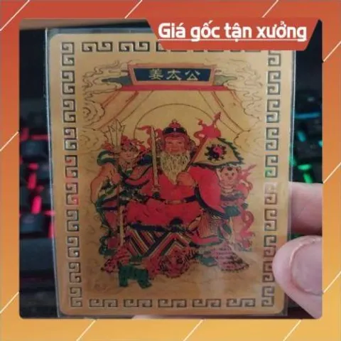 kim bài linh phù khương tử nha HÀNG CAO CẤP, có hoả tốc 851999