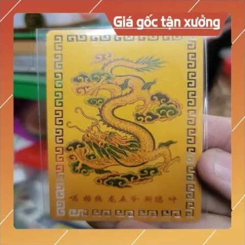 kim bài linh phù long vương HÀNG CAO CẤP, có hoả tốc 852001