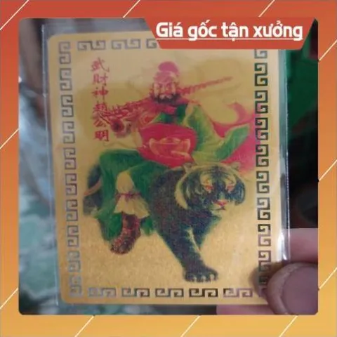 kim bài linh phù thần tài triệu công minh HÀNG CAO CẤP, có hoả tốc 852005