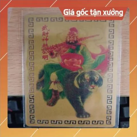 kim bài linh phù thần tài triệu công minh HÀNG CAO CẤP, có hoả tốc 852005