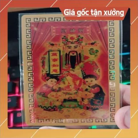kim bài linh phù thần tài HÀNG CAO CẤP, có hoả tốc 852014