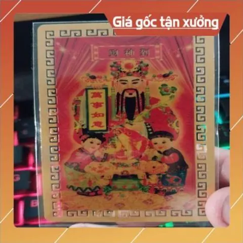 kim bài linh phù thần tài HÀNG CAO CẤP, có hoả tốc 852014