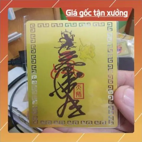 kim bài linh phù chung quì ngũ quỉ HÀNG CAO CẤP, có hoả tốc 852017