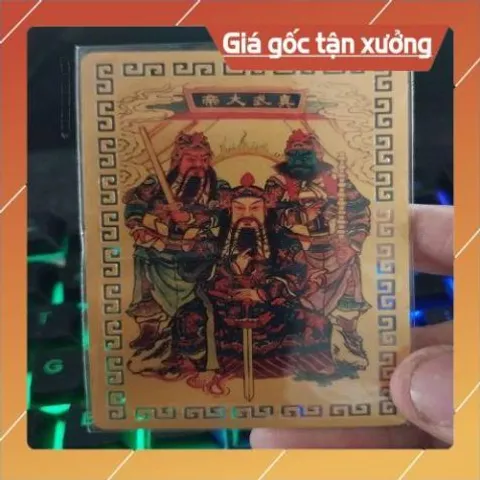 kim bài linh phù huyền thiên chấn võ đại đế HÀNG CAO CẤP, có hoả tốc 852028