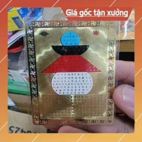 kim bài linh phù tháp xá lợi đà la ni HÀNG CAO CẤP, có hoả tốc 852029