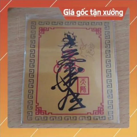 kim bài linh phù ngũ quỉ HÀNG CAO CẤP, có hoả tốc 852033
