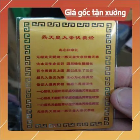 kim bài linh phù phục hy HÀNG CAO CẤP, có hoả tốc 852043
