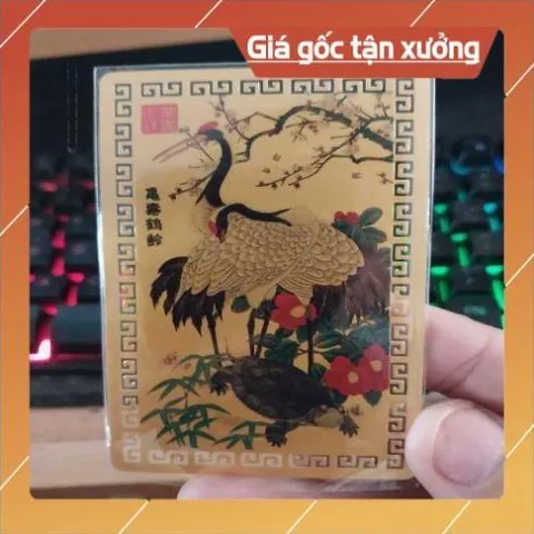 kim bài linh phù bạch hạc kim qui HÀNG CAO CẤP, có hoả tốc 852050