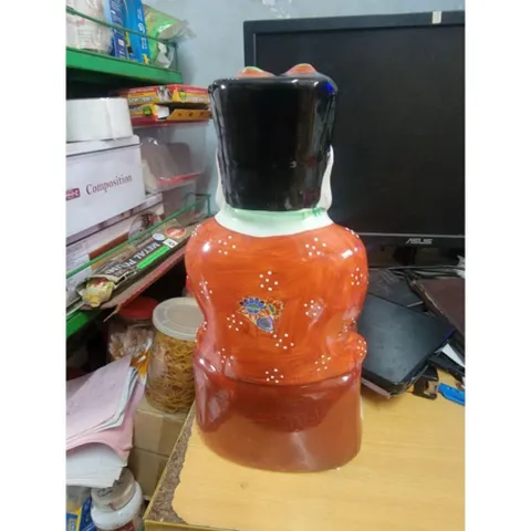 ông táo quân màu ( sành sứ ) có hoả tốc