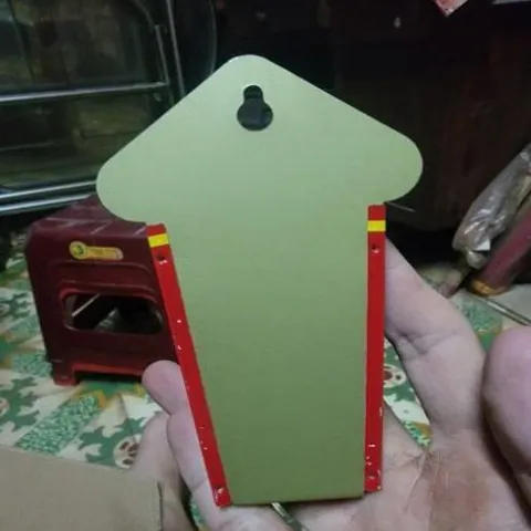 cắm nhang treo chữ cát đỏ ( nhôm ) có hoả tốc