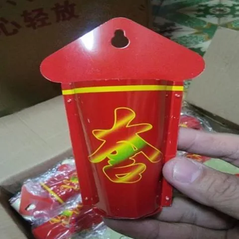 cắm nhang treo chữ cát đỏ ( nhôm ) có hoả tốc