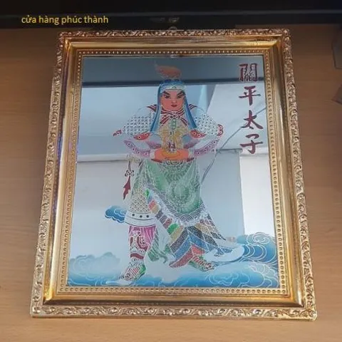 bài vị chạm Quan bình có hoả tốc