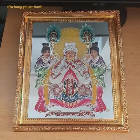 bài vị chạm Cửu thiên huyền nữ có hoả tốc